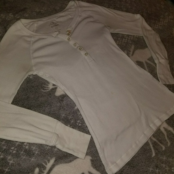 Aeropostale henley button thermal top - Picture 3 of 4